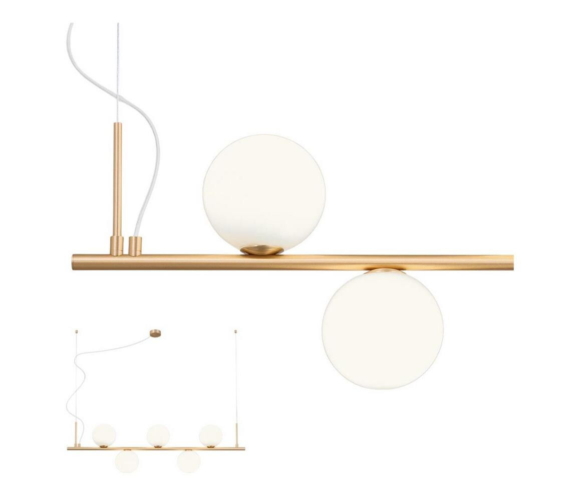 Redo Redo 01-1635 - Lustr na lanku TALIS 5xE14/28W/230V