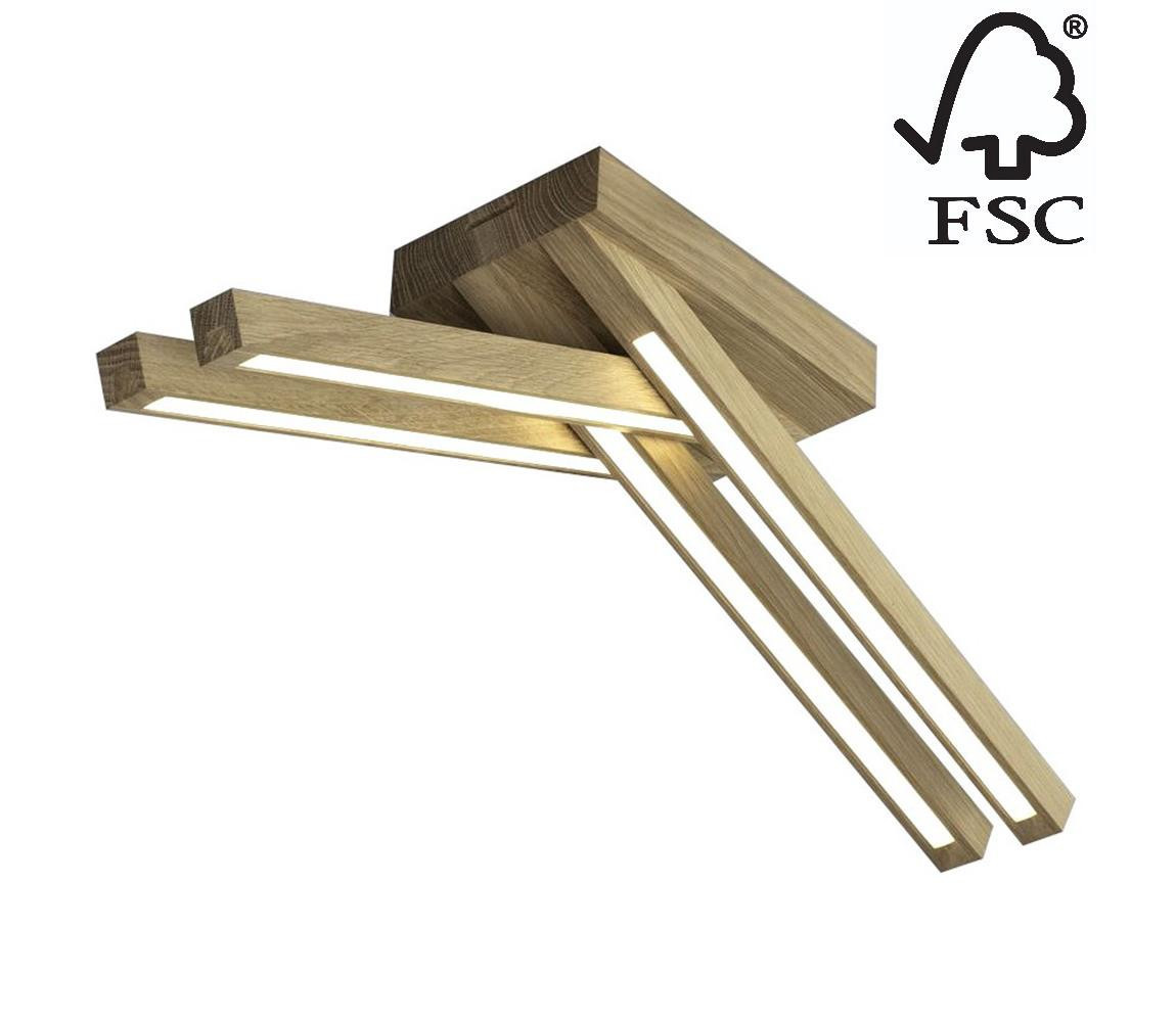 2246474 - LED Přisazený lustr LINUS 4xLED/4,5W/230V matný dub