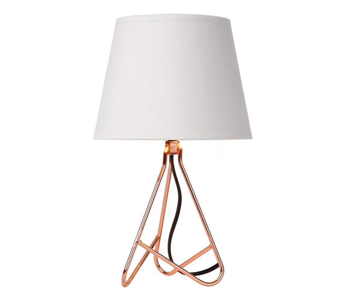 Lucide Lucide 47500/81/17 - Stolní lampa GITTA 1xE14/40W/230V bílá