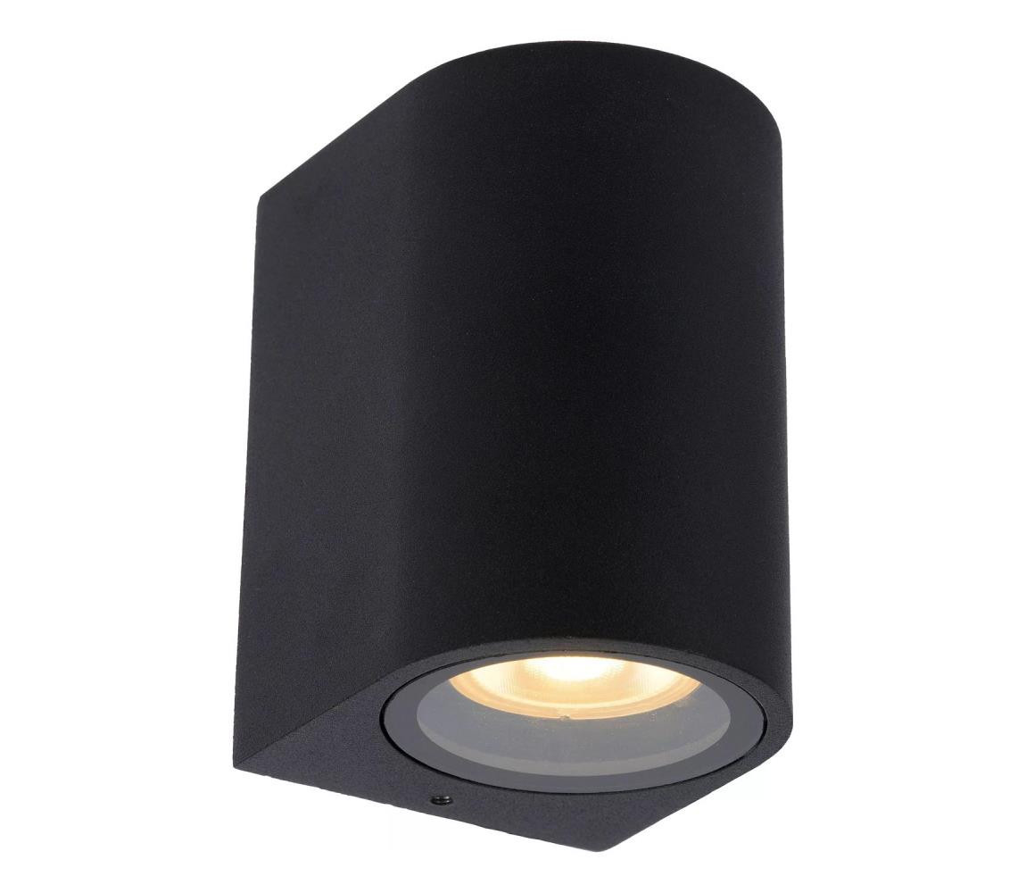 Lucide Lucide 69801/01/30 - Venkovní nástěnné svítidlo ZARO 1xGU10/35W/230V IP44 černá