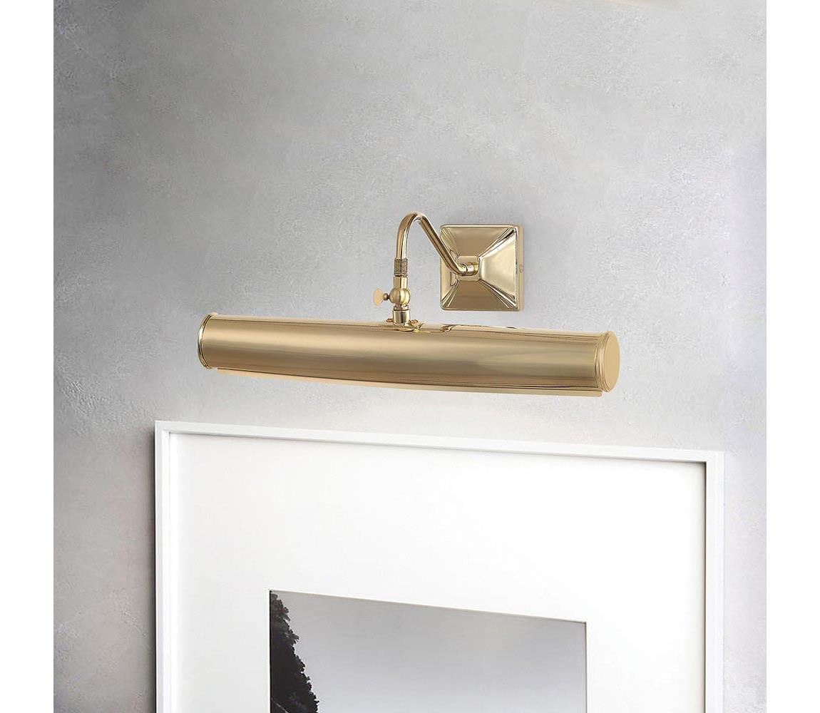 Elstead Elstead PL1-20-PB - Obrazové svítidlo PICTURE 2xE14/40W/230V zlatá