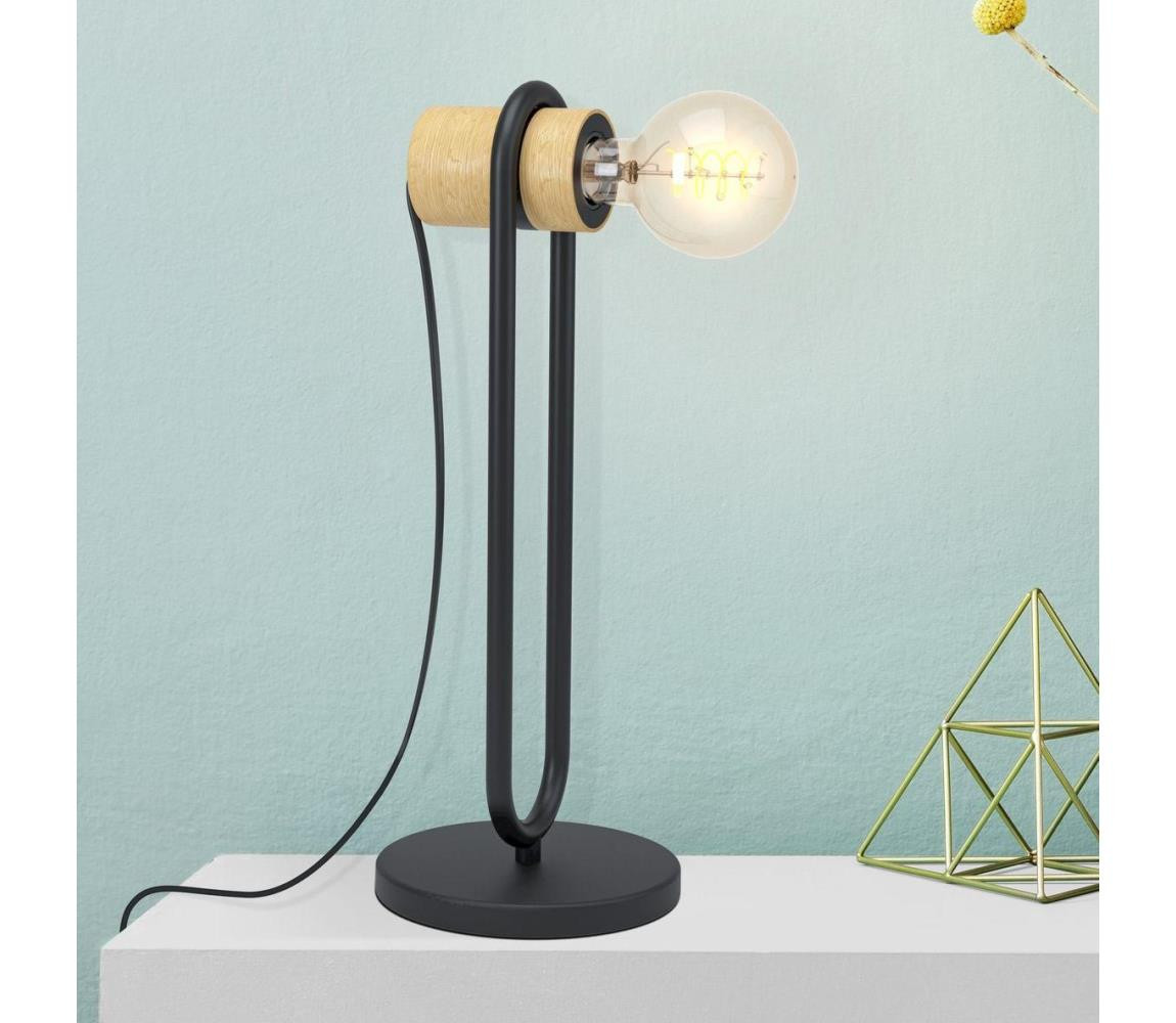 Eglo Eglo 43543 - Stolní lampa CHIEVELEY 1xE27/28W/230V