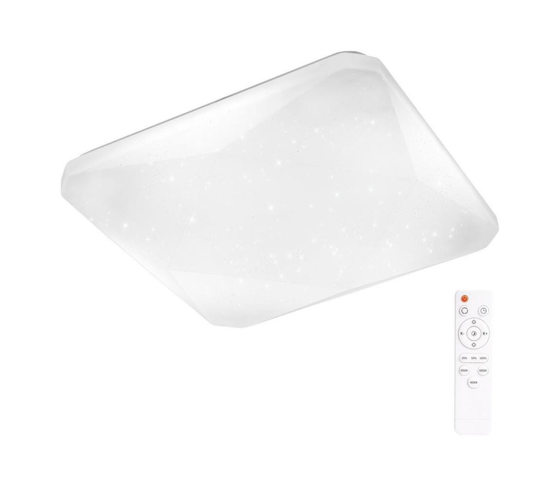 LED Stmívatelné stropní svítidlo KASTOR na dálkové ovládání LED/72W/230V