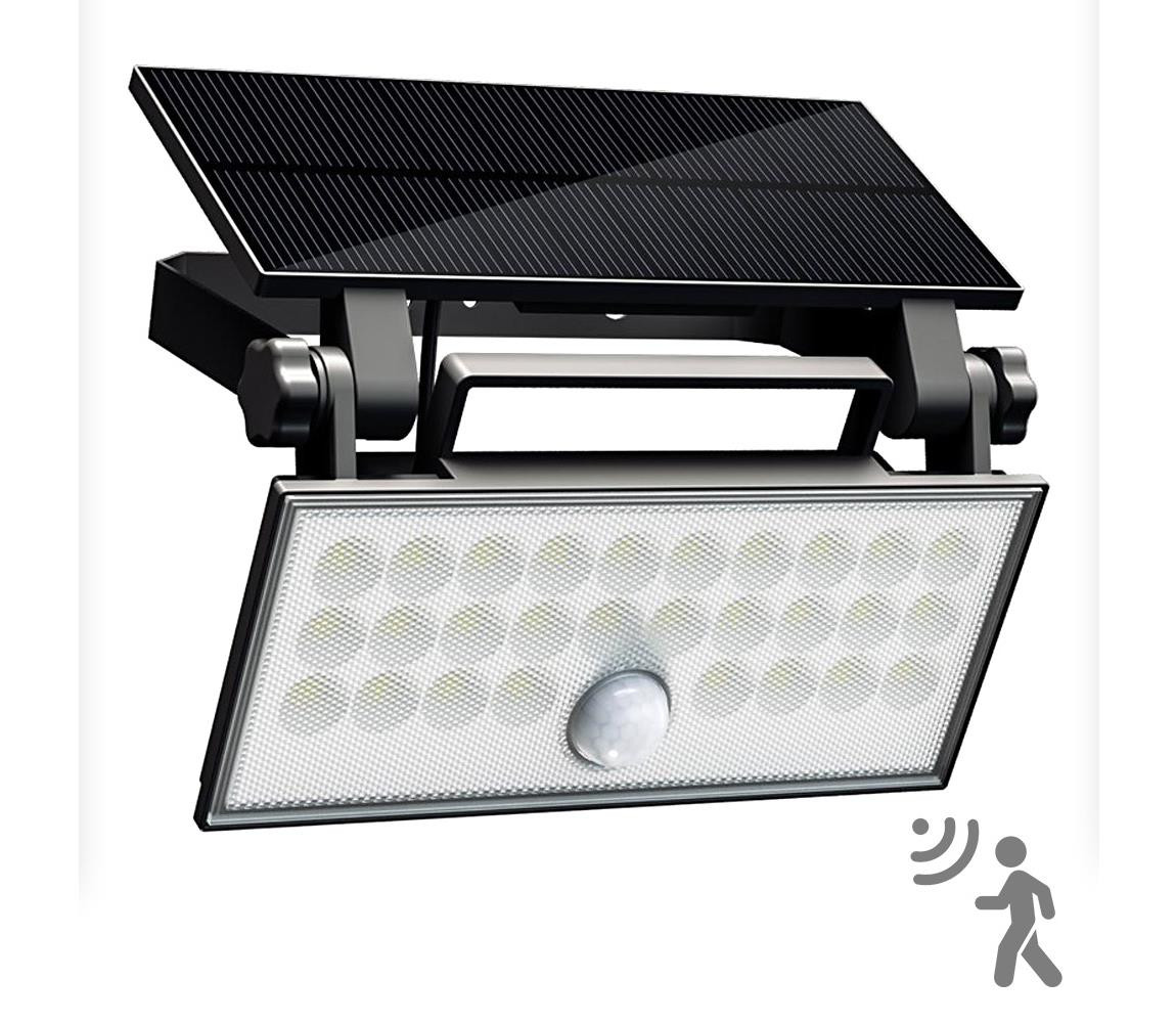 Top Light Top Light - LED Solární nástěnný reflektor HELEON PRO LED/8W/3,7V IP65 4000K