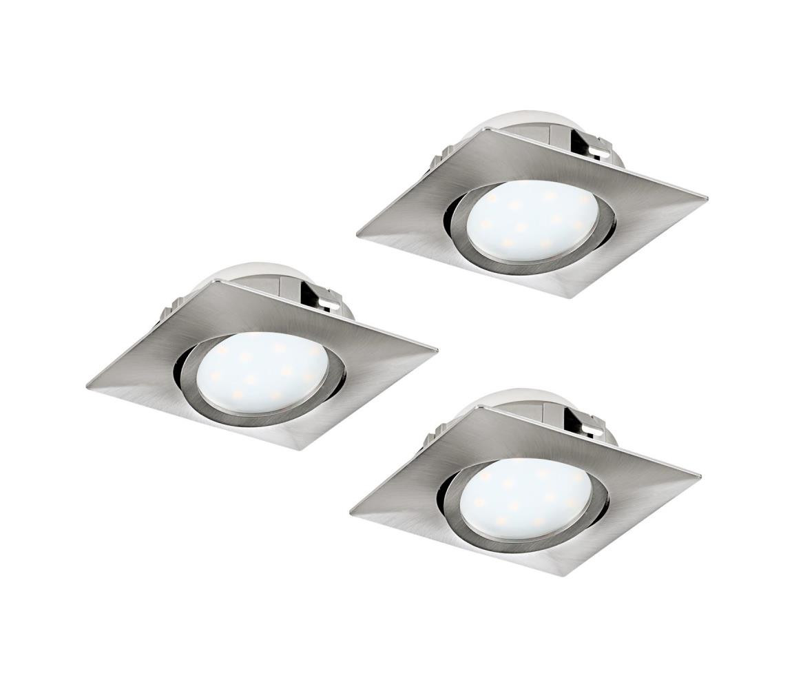 Eglo Eglo 95846- SADA 3x LED podhledové svítidlo PINEDA 1xLED/4,9W/230V