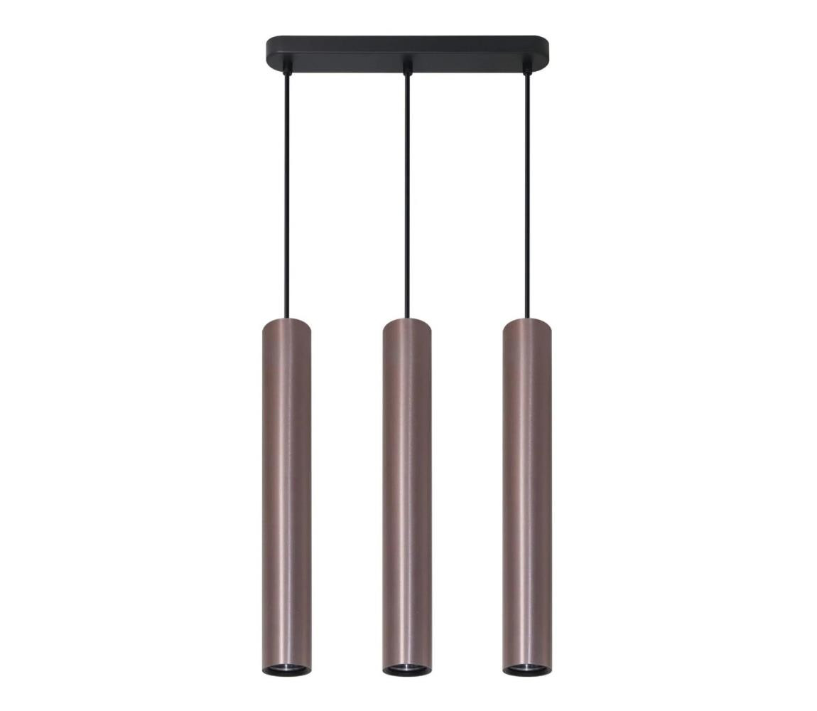 Lustr na lanku LUNGOMARE 3xGU10/10W/230V chrom