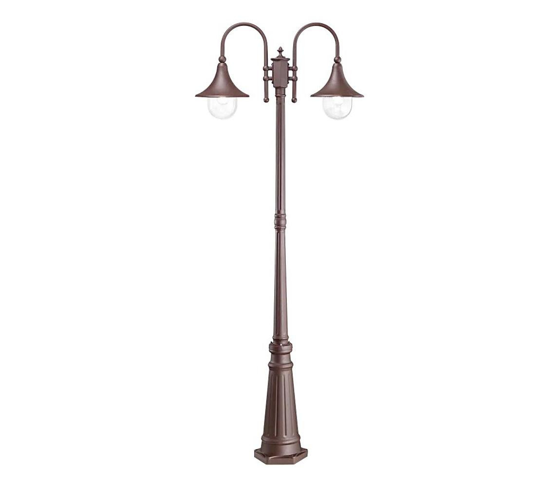 Ideal Lux Ideal Lux - Venkovní lampa CIMA 2xE27/52W/230V 216 cm IP43 hnědá