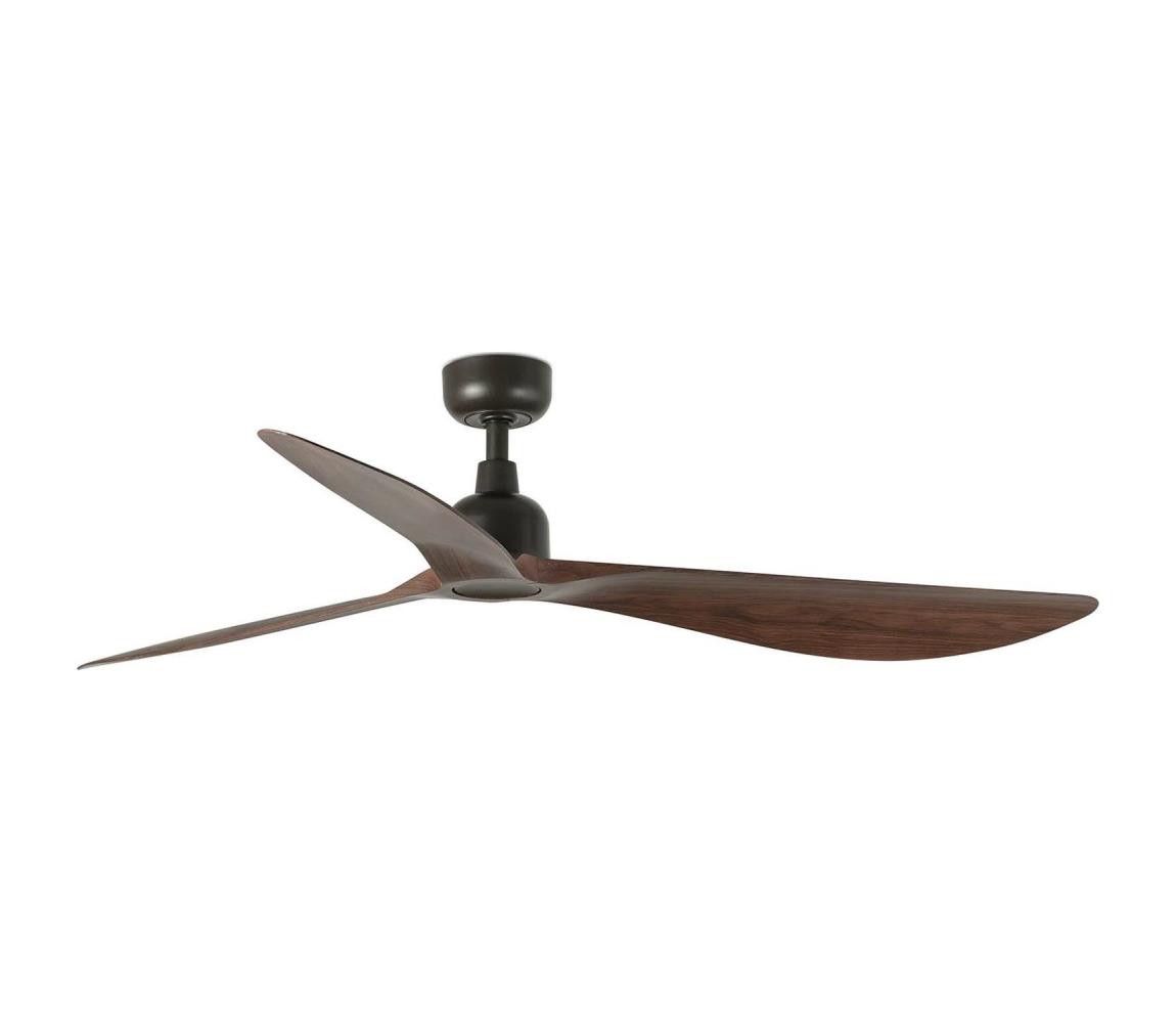 FARO Barcelona FARO 34362 - Stropní látor OUTWOOD L hnědá/černá pr. 150 cm IP44 + DO