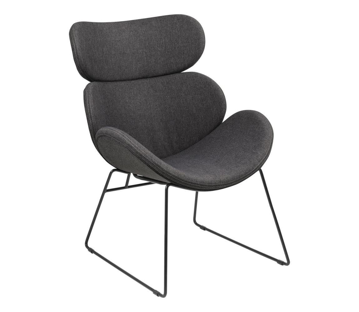 Actona Křeslo EDON šedá