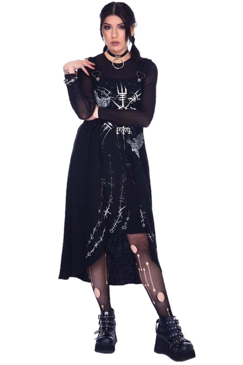 šaty dámské JAWBREAKER - Pinafore XS