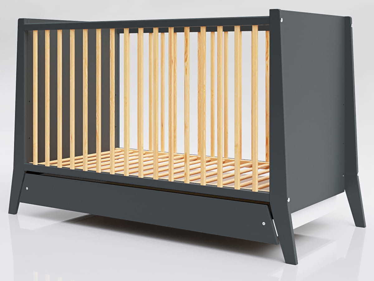 Ourbaby Cosmo bed černá