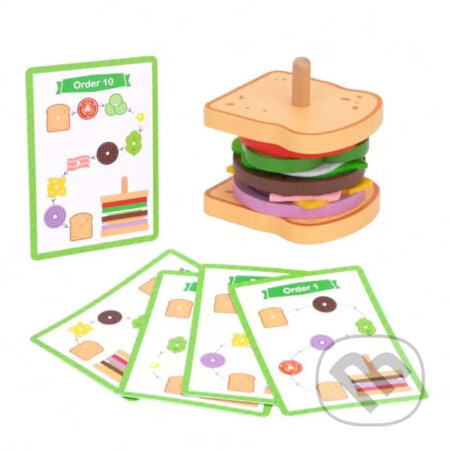 Poskladaj si sendvič - Tooky Toy