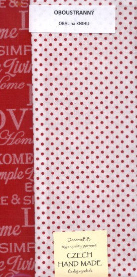 Obal na knihu - velikost S, oboustranný