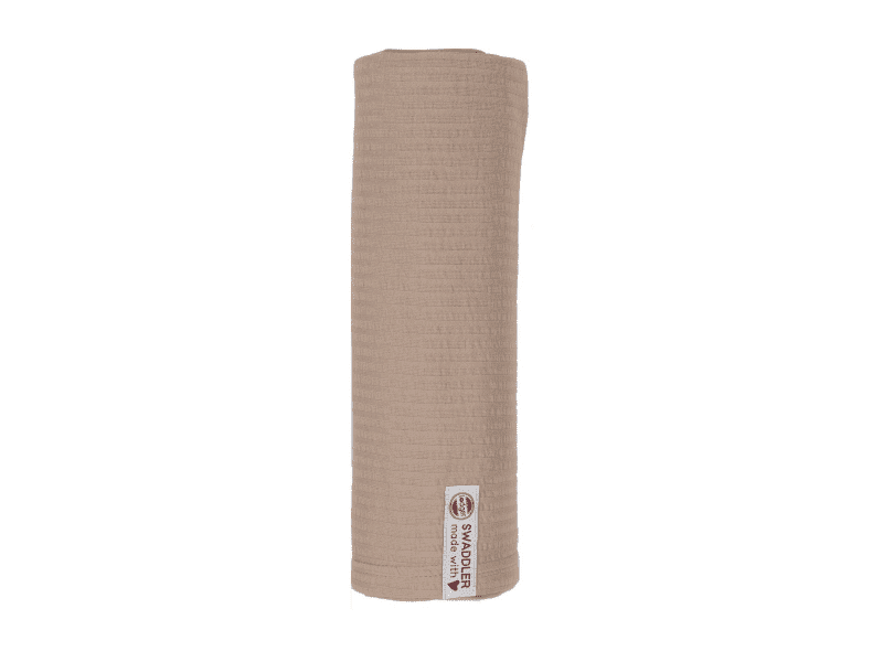 Lodger Swaddler Seersucker 120 x 120 cm Beige