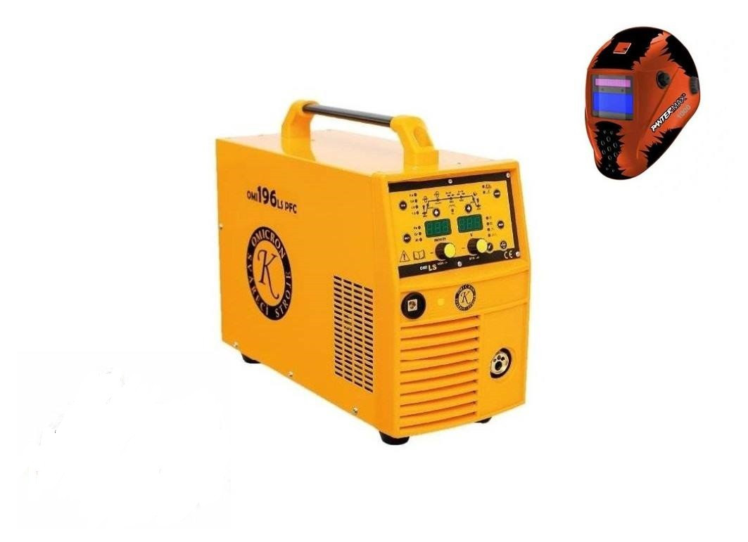 OMI 196LS PFC Synergy Pulz Varianta: SET 1: svářečka s výbavou v popisu stroje + kukla eco 2863