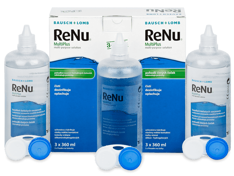 Bausch & Lomb ReNu MultiPlus 3 x 360 ml