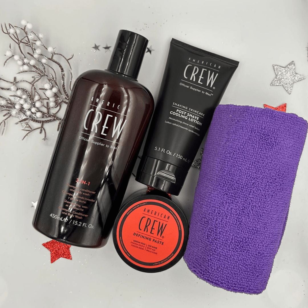 AMERICAN CREW Sada pro muže American Crew pro tělo, vlasy a obličej