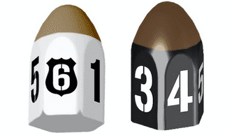 Gamelyn Games Tiny Epic Crimes: 6 Pack Bullet Dice