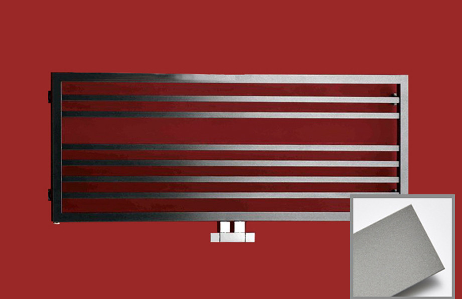 P.M.H PMH Avento Frame AVFLMS koupelnový radiátor 905x480 mm - metalická stříbrná (P.M.H.)