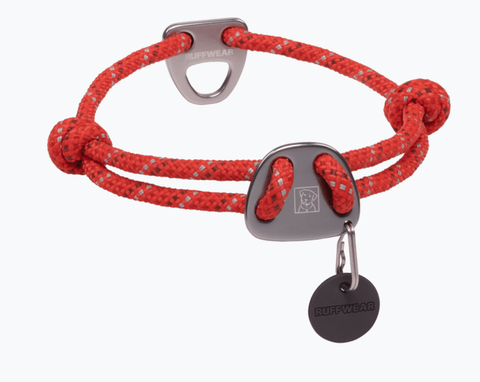Ruffwear Knot-a-Collar™ Obojek pro psy Červená Univerzální 20-26