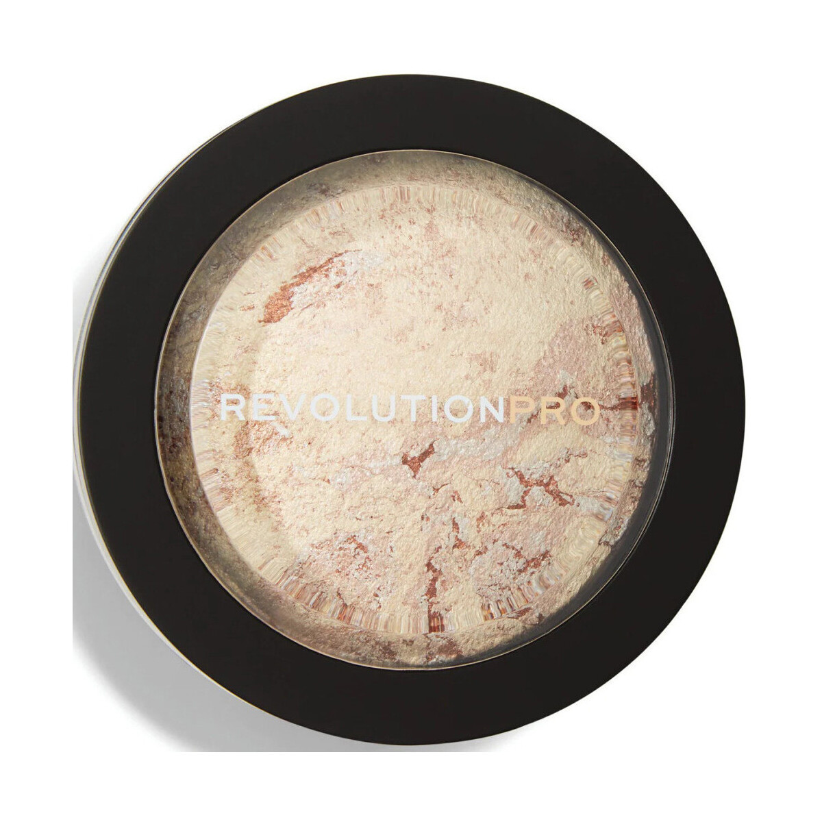 Makeup Revolution  Highlighter Powder Skin Finish - Opalescent  Béžová