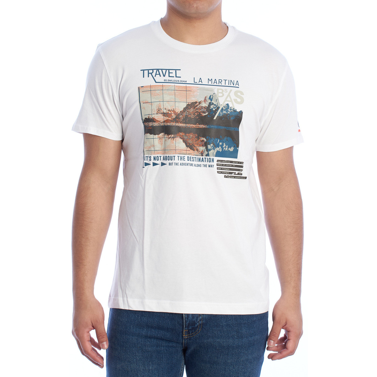 La Martina  YMR312-JS206-00001  Bílá