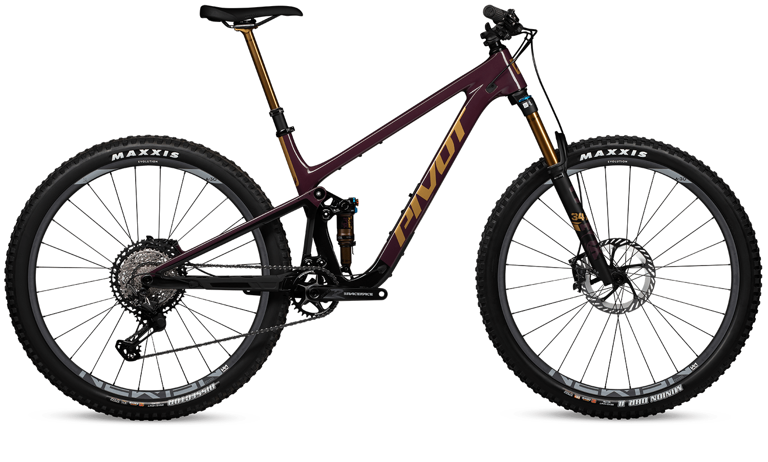 Celoodpružené kolo Pivot Trailcat SL Pro XT/XTR Barva: Doctor Purple, Velikost: XS