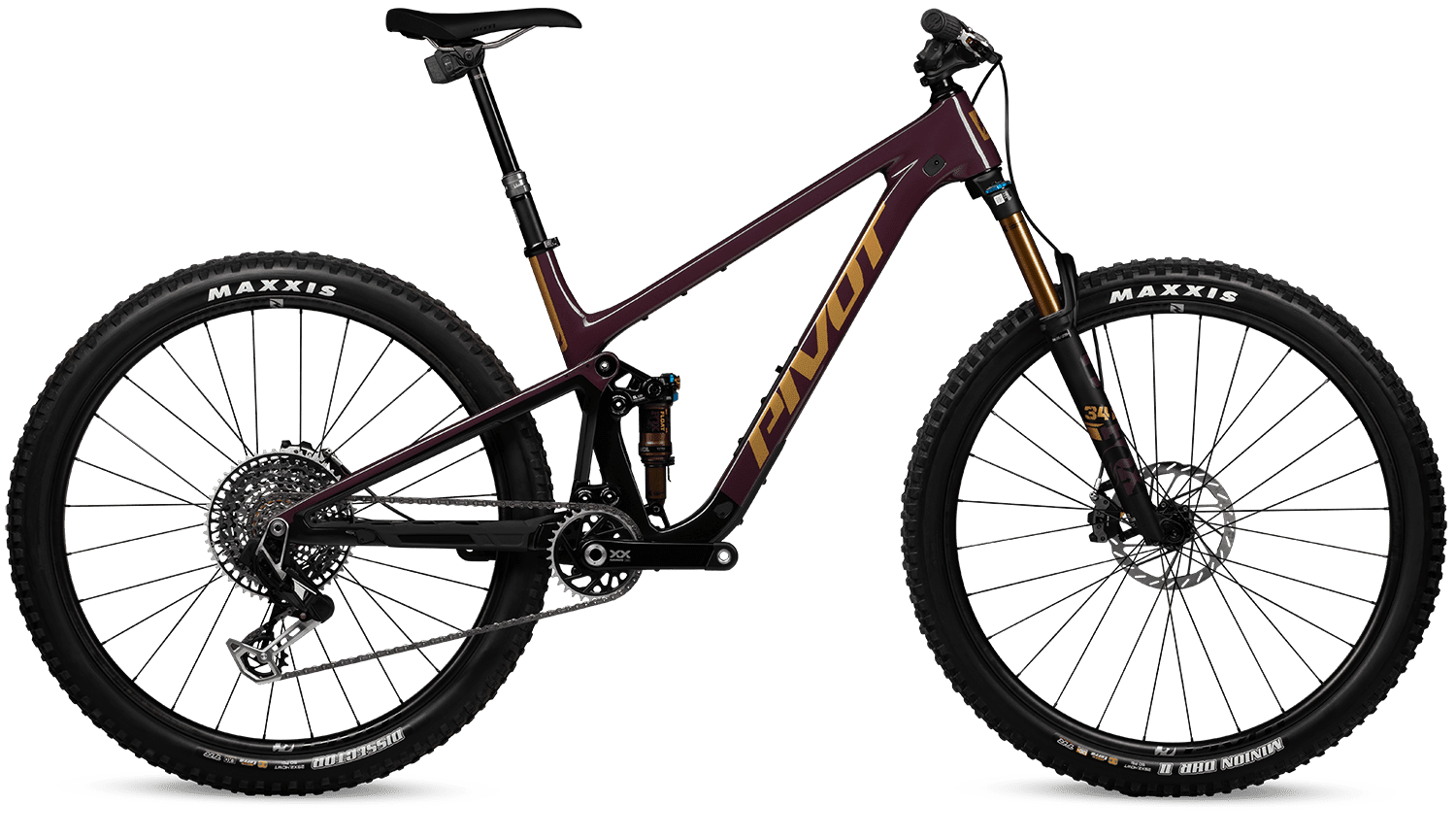 Celoodpružené kolo Pivot Trailcat SL Team XX Eagle Transmission Barva: Doctor Purple, Velikost: XS