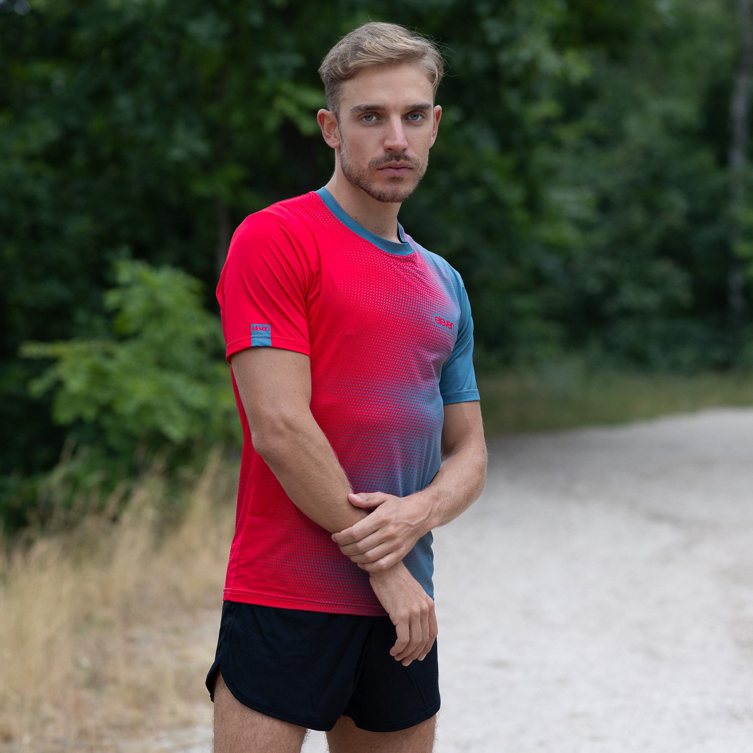 Pánské triko Eleven John ET NEO Red Velikost: S