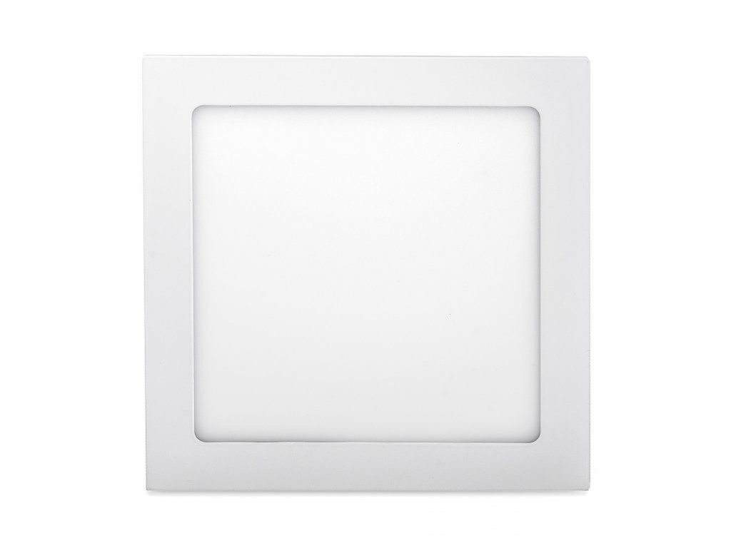 LED Solution Bílý vestavný LED panel hranatý 170 x 170mm 12W Economy+ Barva světla: Denní bílá 104841