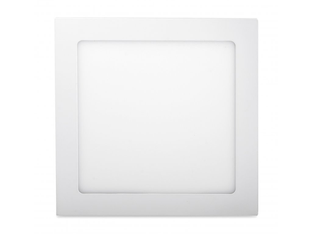 LED Solution Bílý vestavný LED panel hranatý 300 x 300mm 24W Economy+ Barva světla: Denní bílá 104901
