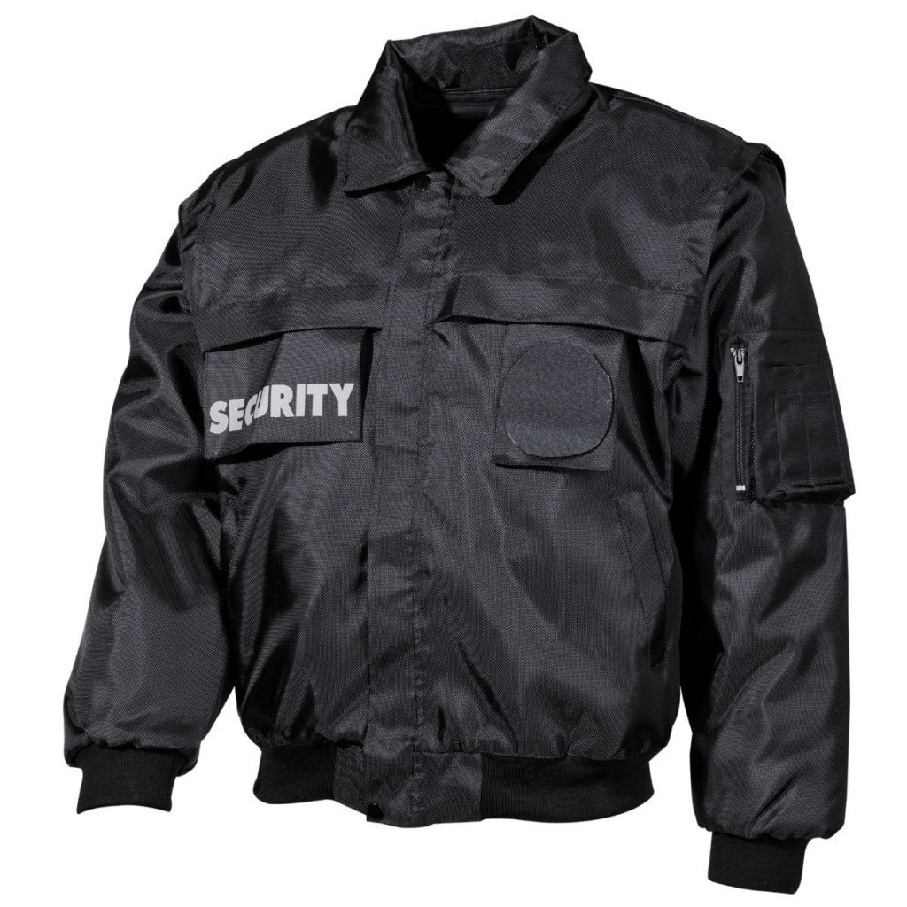 Bunda MFH Security - černá, 4XL