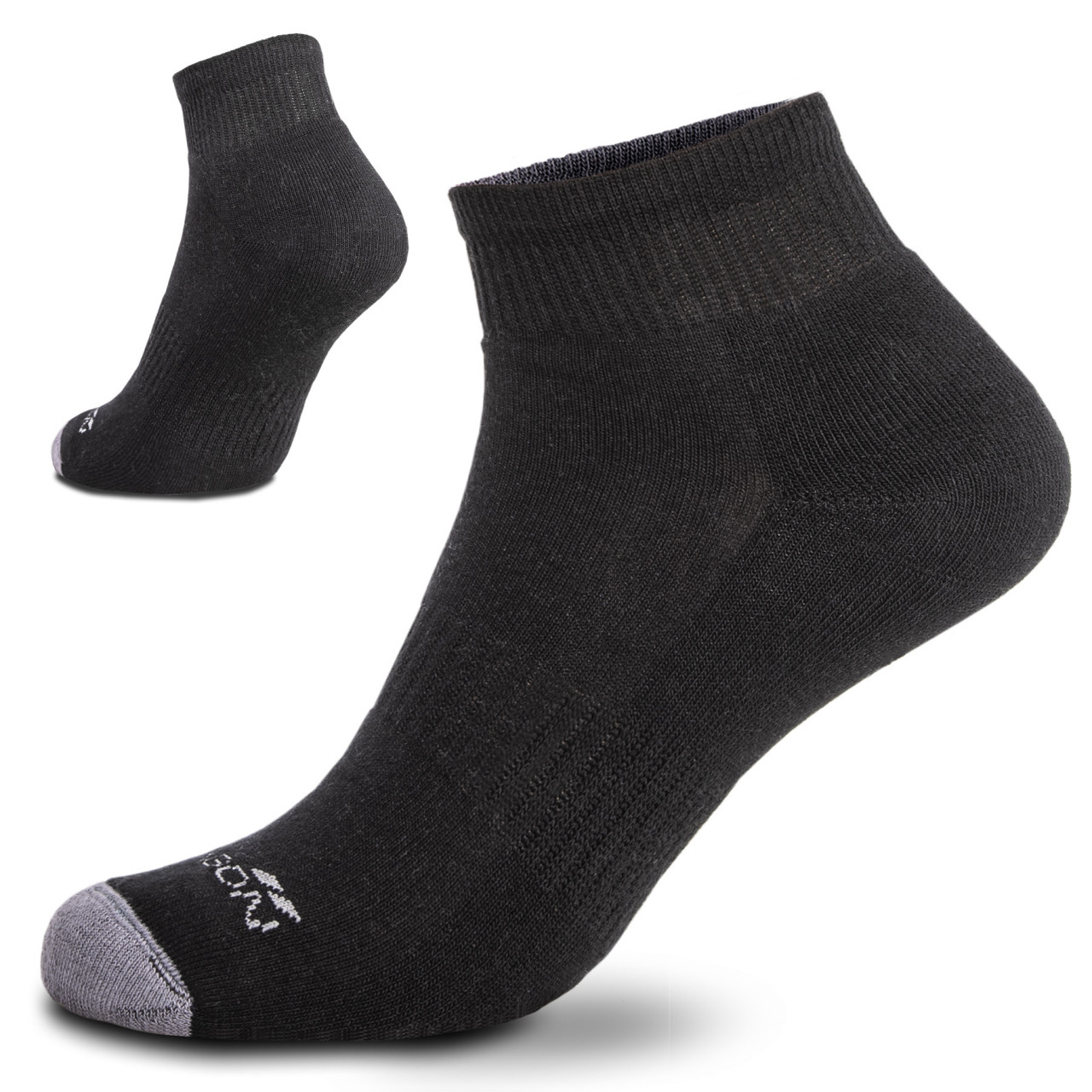 Ponožky Pentagon Low Cut Socks - černé, 42-44