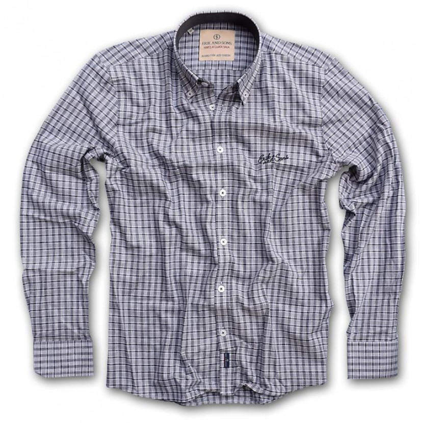 Košile pánská Erik and Sons Svental - šedá, M
