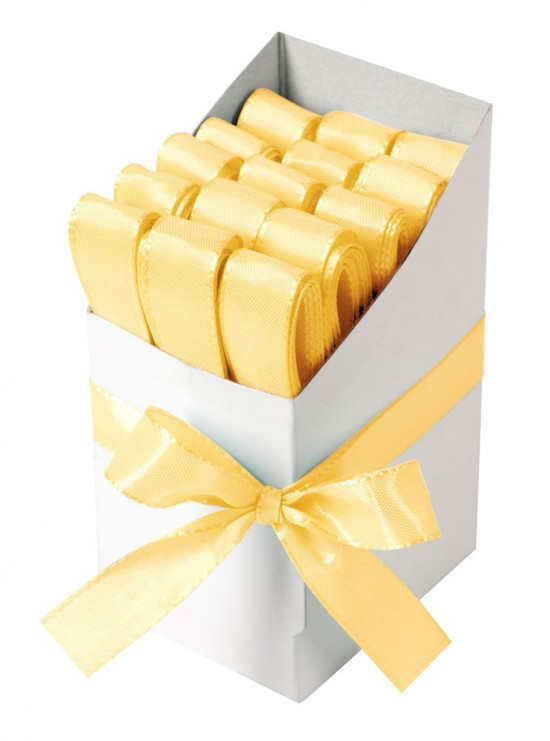 Ditipo Stuha dekorační taftová 15 mm x 3 m - vanilková - 2815009