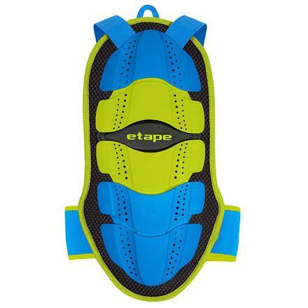 Etape Junior FIT dětský chránič páteře limetková-modrá