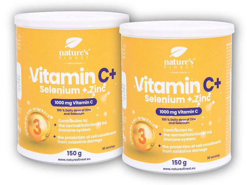 Natures Finest 2x Vitamin C + Selenium + Zinc 150g