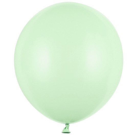 Balónky latexové pastelové pistáciové 43 cm 25 ks