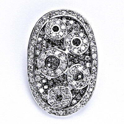 Stříbrný přívěšek s čirými zirkony 8,78 g