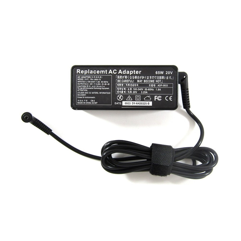 adaptér pro notebooky Lenovo 65W - 20V/3,25A - 4,0x1,7mm