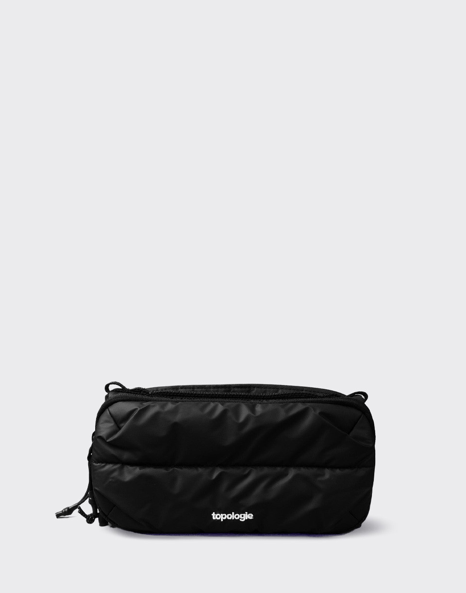 Topologie Bottle Sacoche Medium Black Puffer