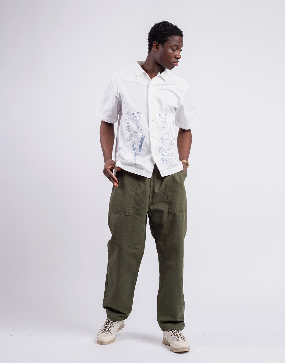 Service Works Canvas Chef Pants OLIVE M