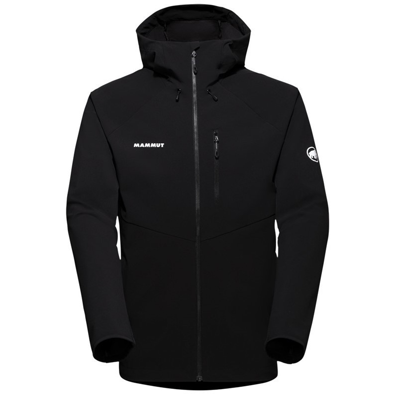 Mammut Pánská bunda Mammut Ultimate Comfort SO Hooded Černá