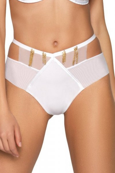 Novika Pure Poison brazilky bílé Kalhotky S bílá