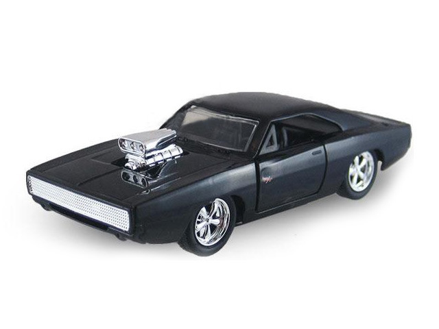 Jada Toys | Fast and Furious - Diecast Model 1/32 1970 Dodge Charger RT Matt Black