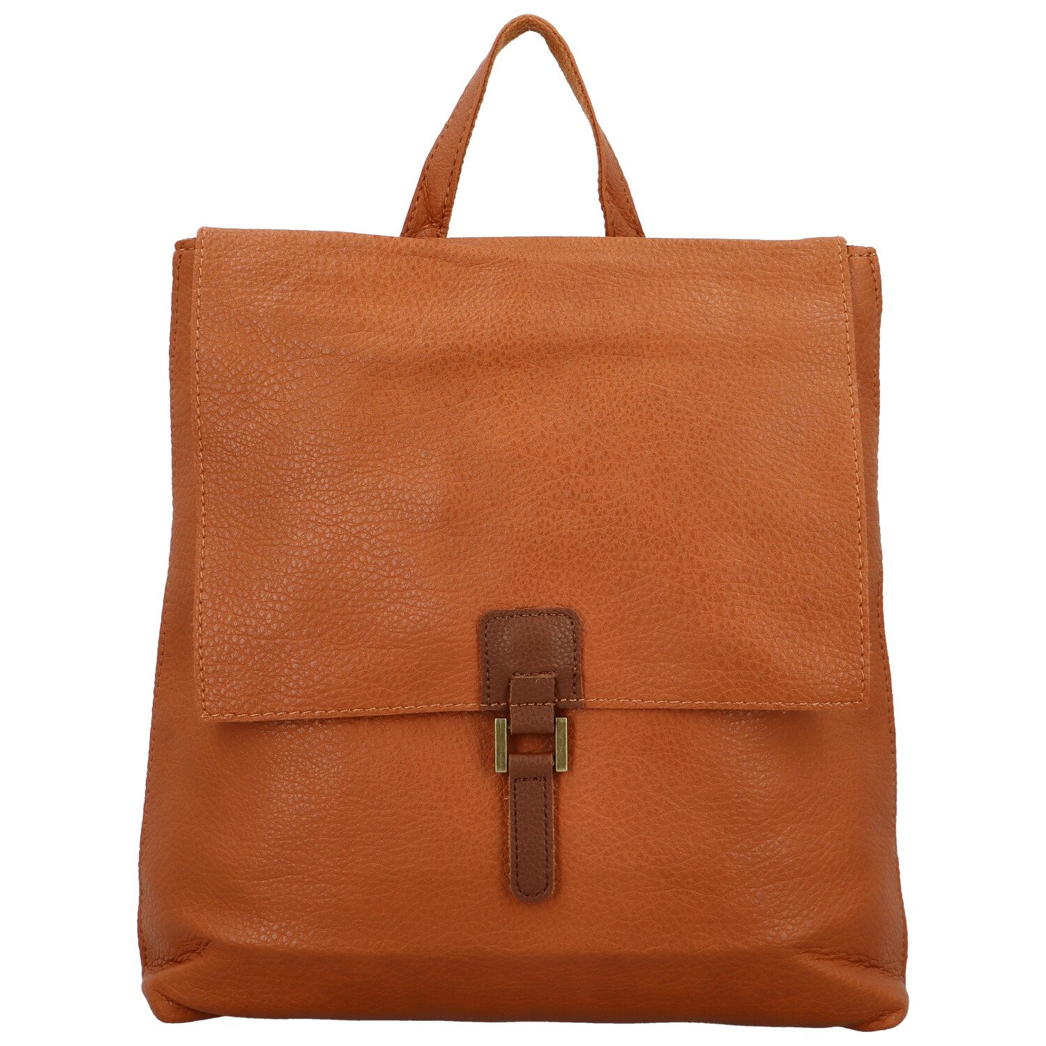 Stylový dámský koženkový kabelko-batoh Octtavius, hnědý