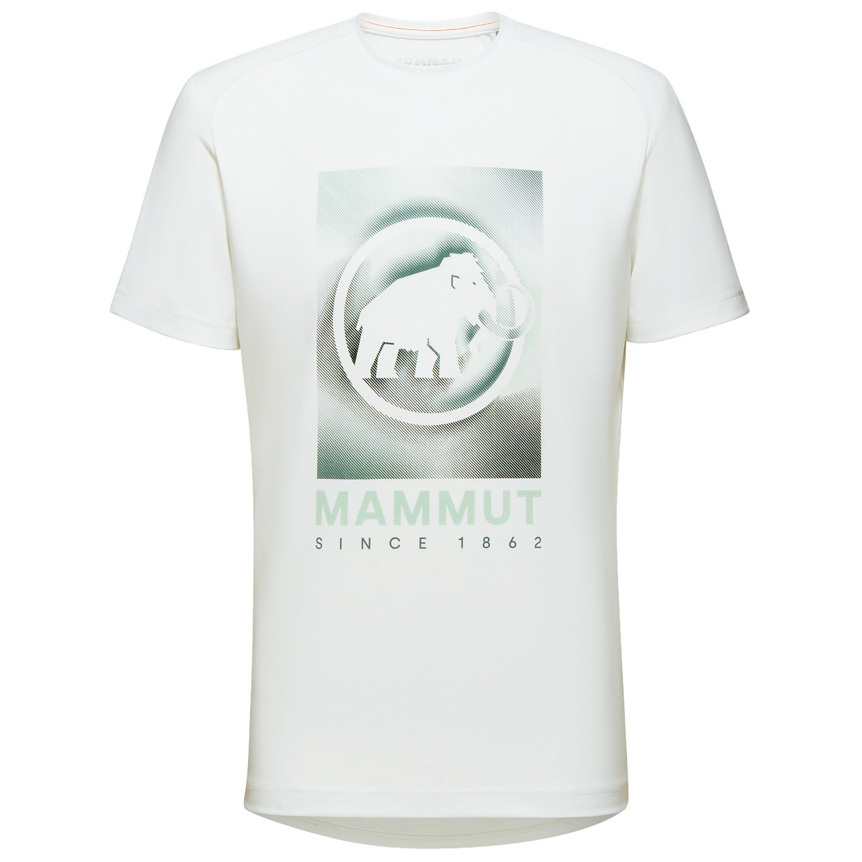 Pánské triko Mammut Trovat T-Shirt Men Mammut Velikost: XXL / Barva: bílá