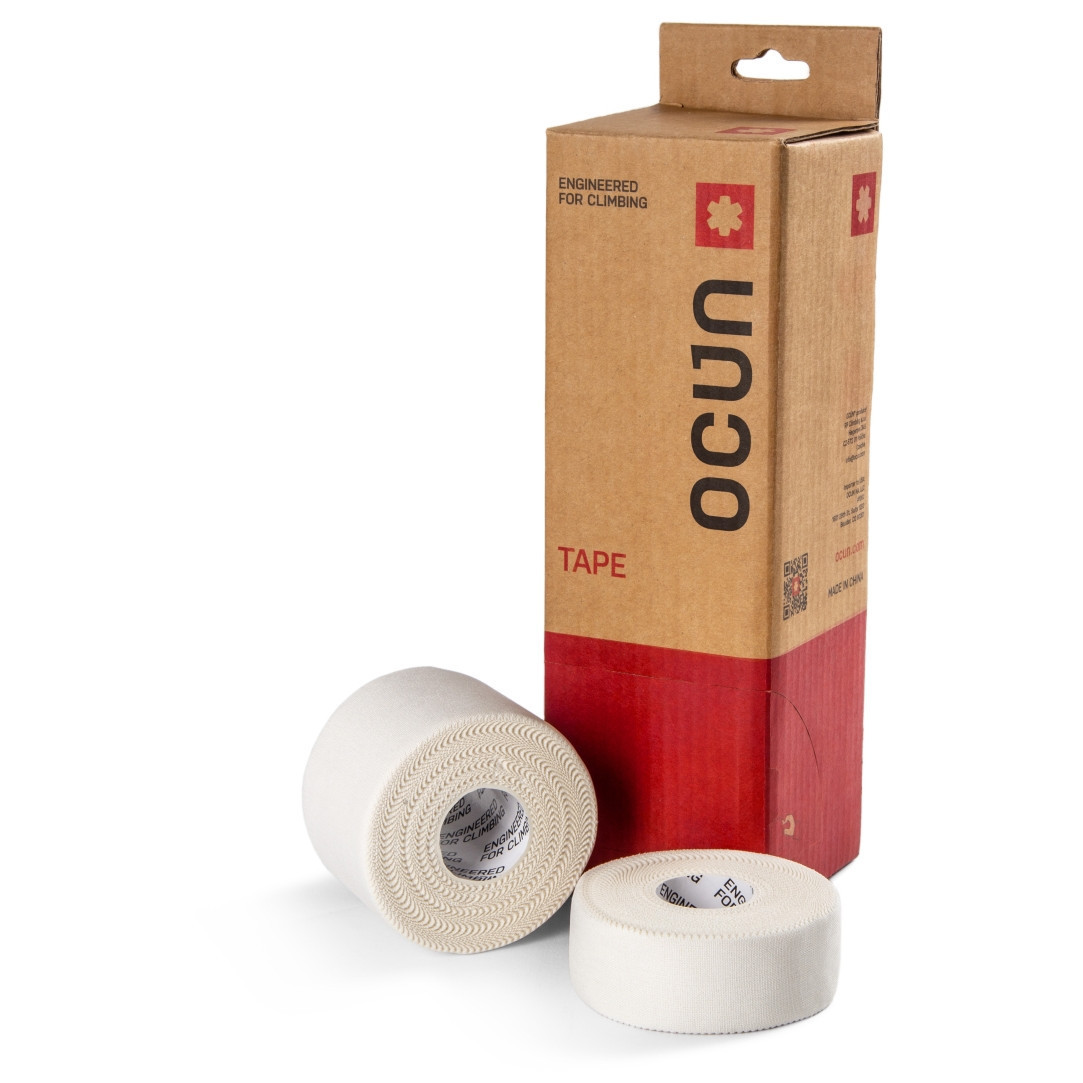 Tejpovací pásky Ocún Tape Box 50mm x 10m - pack 4 Barva: bílá