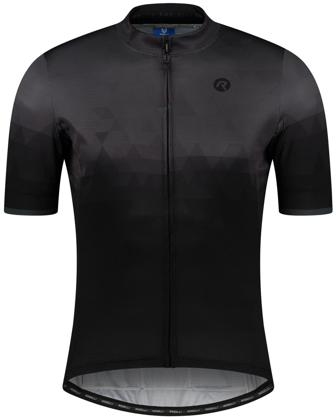 Vzdušný cyklodres Rogelli SPHERE s krátkým rukávem, černo-šedý L