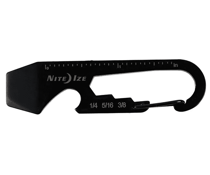 Karabina multifunkční 5v1 DoohicKey Key Tool